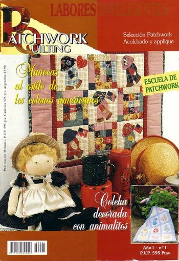 patchwork quilting Revista Patchwork Quilting