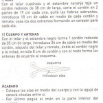 Mariposa en telar cuadrado
