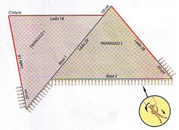falda-triangulos-10 falda triangulos 10 Como hacer una falda con Bastidor Triangular