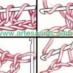 Punto alto en crochet