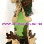 Mantel individual de crochet