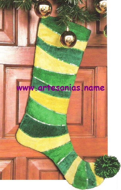artesanias01 artesanias012 Bota de duende en fieltro para Navidad