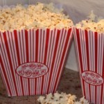 Hacer cajitas de pochoclos para el cine
