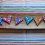Imanes con forma de corazón con palitos de helado