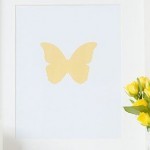 Cómo hacer cuadros de mariposas para decorar