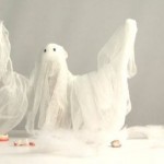 Artesanía para hacer un fantasma en Halloween