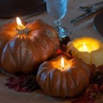Cómo hacer velas con calabazas