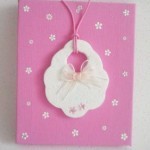 Artesanía para hacer un suvenir para bebe