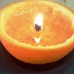 Artesanía para hacer vela aromática natural