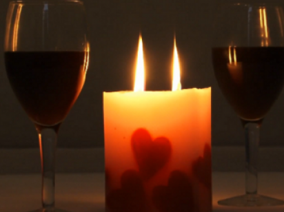 Cómo hacer velas para San Valentín Vela artesania san valentin e1327000134888 Cómo hacer velas para San Valentín