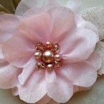 Artesanía para hacer una flor de tela