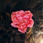 Artesanía para hacer accesorio floral para el cabello
