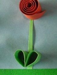 Artesanía para hacer flores de papel enrollado Flor de Papel Artesanía para hacer flores de papel enrollado
