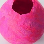 Artesanía para hacer una lámpara de papel
