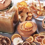 Fruta seca para decorar